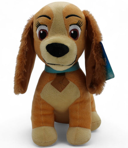 Disney Lady plush dog from Lady & The Tramp, front view