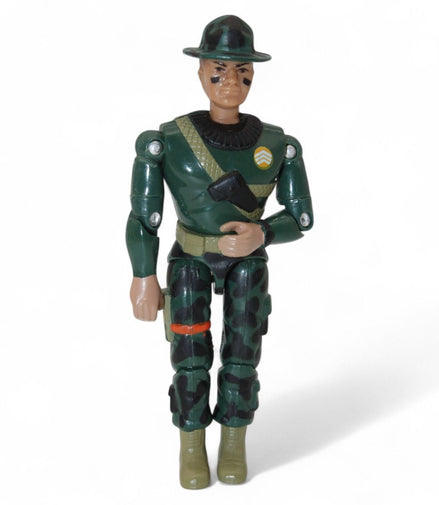 The Corps Drill Sergeant Whipsaw 3.75 inch action figure in camouflage outfit