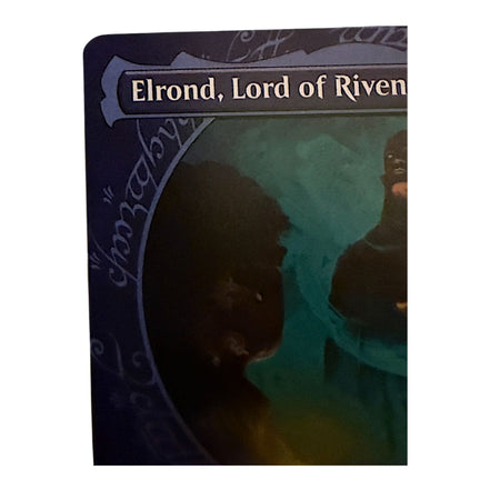 Close-up of Elrond Lord of Rivendell card title