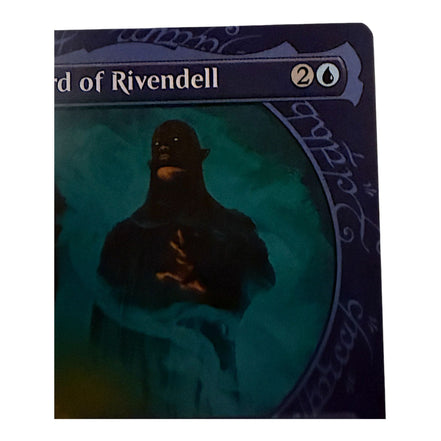 Close-up of Elrond Lord of Rivendell card artwork