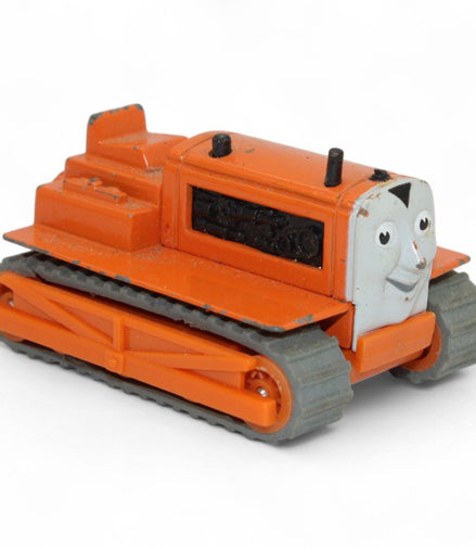Side view of ERTL Terence the Tractor die-cast model