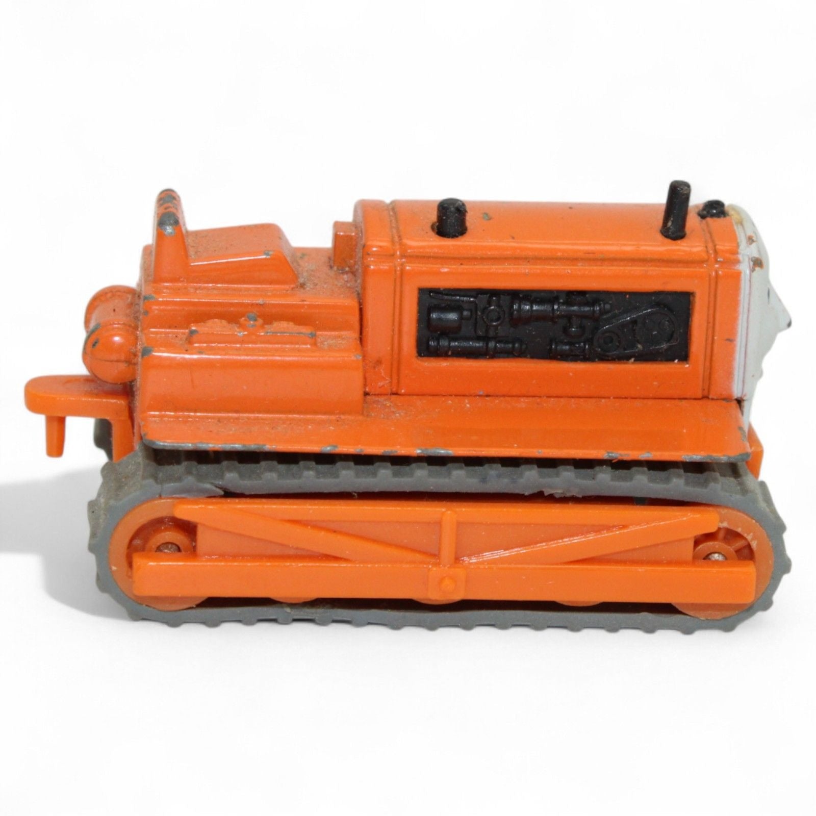 Back view of ERTL Terence the Tractor vintage toy