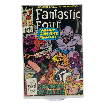 Fantastic Four #326 comic cover featuring Ben Grimm and the Frightful Four