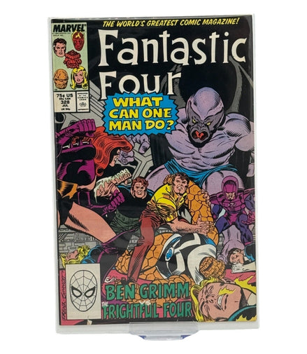 Fantastic Four #326 comic cover featuring Ben Grimm and the Frightful Four