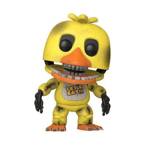 Withered Chica Funko Pop figure from Five Nights at Freddy's