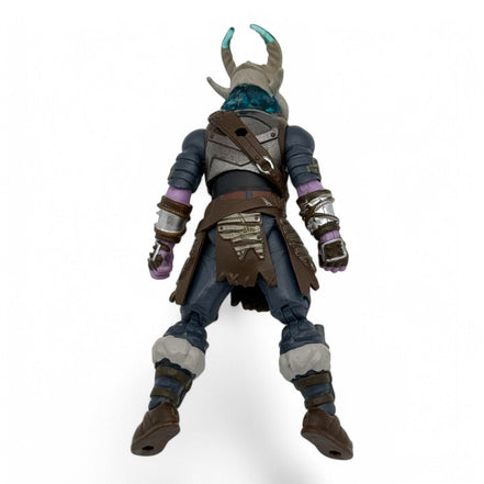 Back view of Fortnite Ragnarok action figure