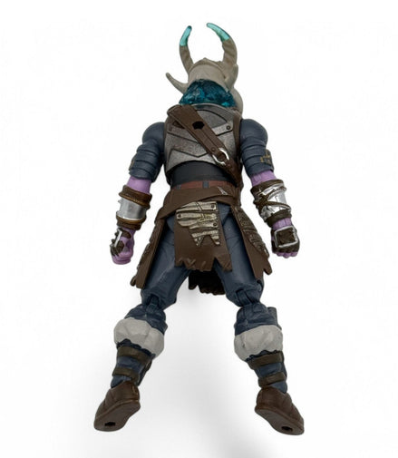 Back view of Fortnite Ragnarok action figure