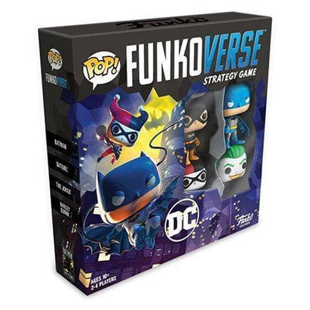 Funko Pop! Funkoverse Strategy Game - Flip Side CollectiblesGames - TabletopToyShnipDC Comics Base Set