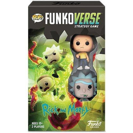 Funko Pop! Funkoverse Strategy Game - Flip Side CollectiblesGames - TabletopToyShnipRick and Morty Expandalone
