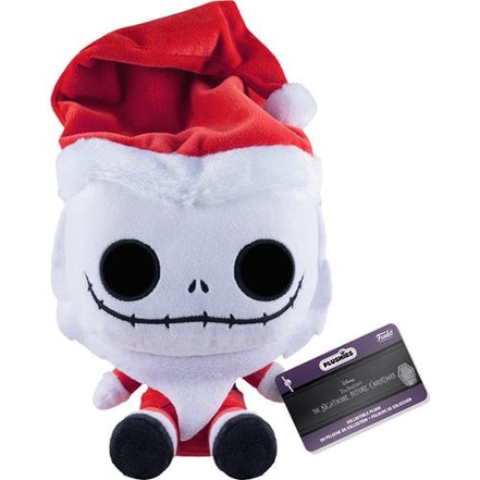 Funko Pop! The Nightmare Before Christmas 30th Anniversary 7 - Inch Plush - Select Figure(s) - Flip Side CollectiblesPlushToyShnipSanta Jack Skellington