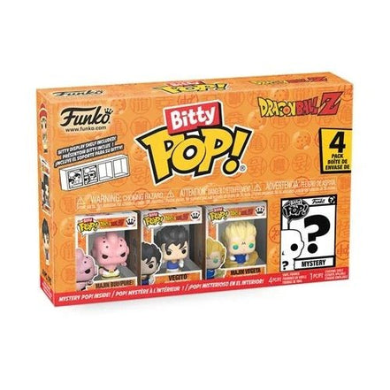 Funko Dragon Ball Z Bitty Pop Mini-Figure 4-Pack packaging