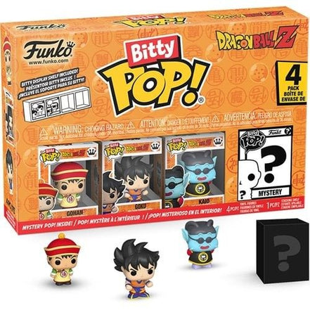 Funko Dragon Ball Z Bitty Pop Mini-Figure 4-Pack packaging
