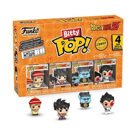 Funko Dragon Ball Z Bitty Pop Mini-Figure 4-Pack packaging