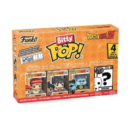 Funko Dragon Ball Z Bitty Pop Mini-Figure 4-Pack packaging