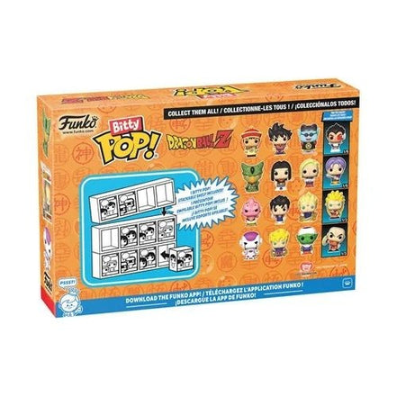 Funko Dragon Ball Z Bitty Pop Mini-Figure 4-Pack packaging
