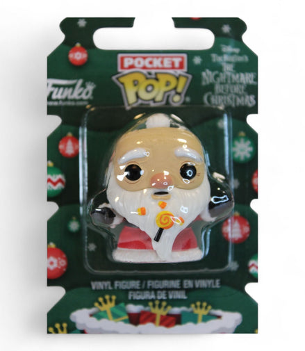 Front view of Funko Pocket Pop Disney Santa Jack Vinyl Figure