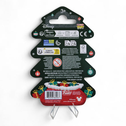 Back view of Funko Pocket Pop Disney Santa Jack Vinyl Figure packaging