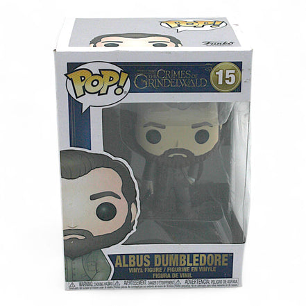 Funko Pop Albus Dumbledore #15 in box from Crimes of Grindelwald