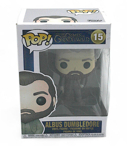 Funko Pop Albus Dumbledore #15 in box from Crimes of Grindelwald