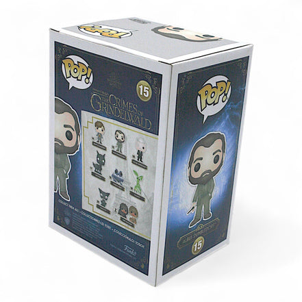 Front close-up of Funko Pop Albus Dumbledore #15 figure