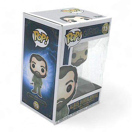 Funko Pop Albus Dumbledore #15 in box from Crimes of Grindelwald