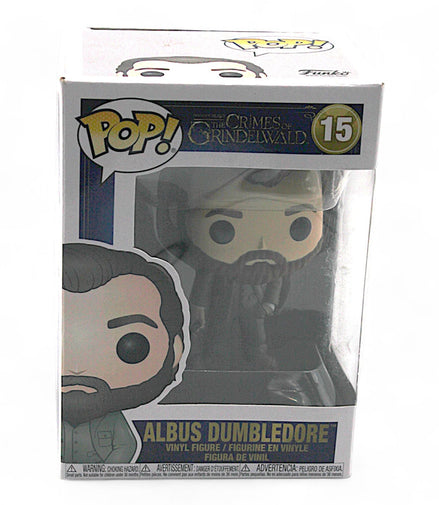 Funko Pop Albus Dumbledore #15 vinyl figure in box from Crimes of Grindelwald