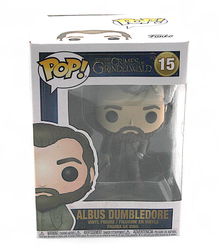 Funko Pop Albus Dumbledore #15 vinyl figure in box front view