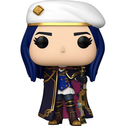 Funko Pop figure of Caitlyn from Arcane League of Legends