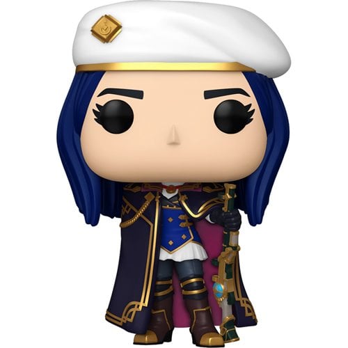 Funko Pop figure of Caitlyn from Arcane League of Legends