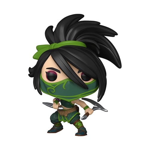 Funko Pop figure of Akali from Arcane League of Legends