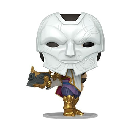 Funko Pop figure of Jhin from Arcane League of Legends