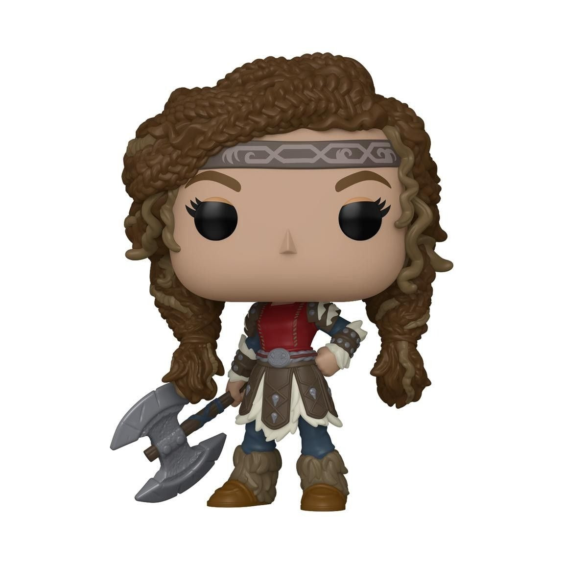 Astrid Funko Pop vinyl figure holding an axe