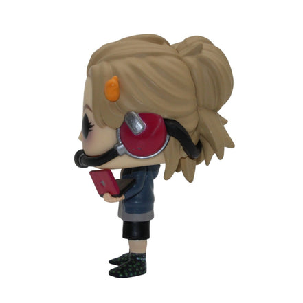 Side view of Funko Pop Penny with computer from Big Bang Theory