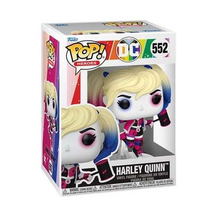 Funko Pop Harley Quinn Pride 2025 figure in box