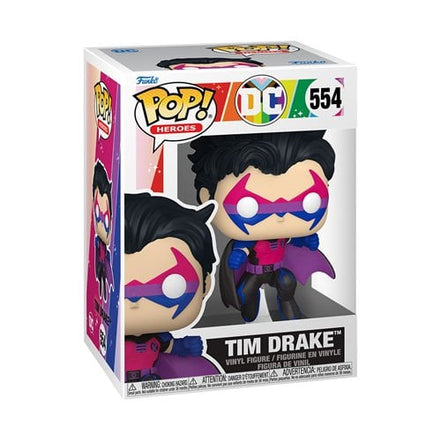 Funko Pop Tim Drake Pride 2025 figure in box