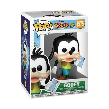 Goofy Funko Pop figure in box from A Goofy Movie 30th Anniversary