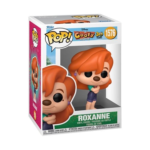 Roxanne Funko Pop figure in box from A Goofy Movie 30th Anniversary
