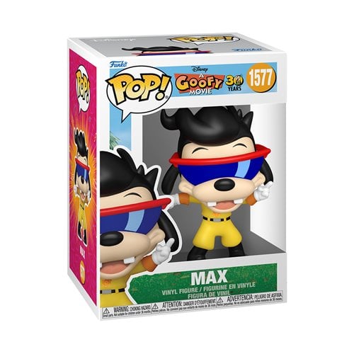 Max Funko Pop figure in box from A Goofy Movie 30th Anniversary