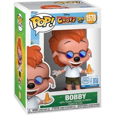 Bobby Funko Pop figure in box from A Goofy Movie 30th Anniversary