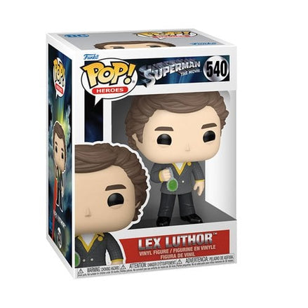 Funko Pop! Lex Luthor 1978 figure holding kryptonite
