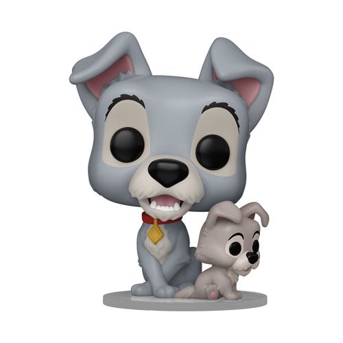 Tramp Funko Pop figure with puppy