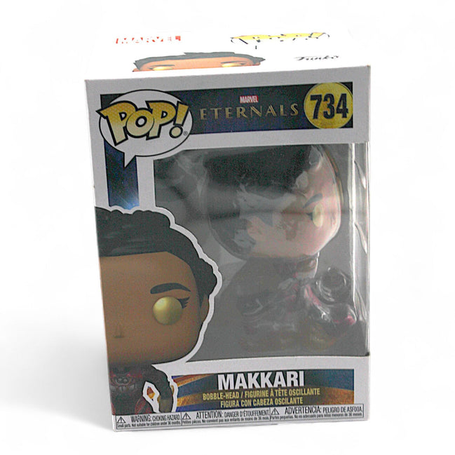 Funko Pop Makkari Marvel Eternals Bobblehead Vinyl Figure in box