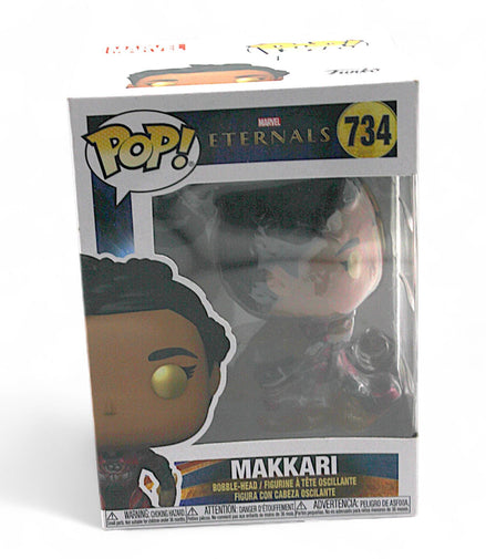 Funko Pop Makkari Marvel Eternals Bobblehead Vinyl Figure in box