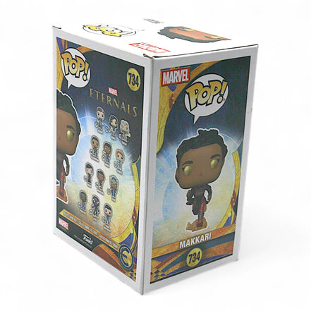 Funko Pop Makkari Marvel Eternals Bobblehead Vinyl Figure in box