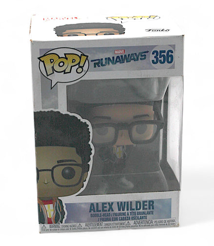 Funko Pop Marvel Alex Wilder Vinyl Figure in box, front view