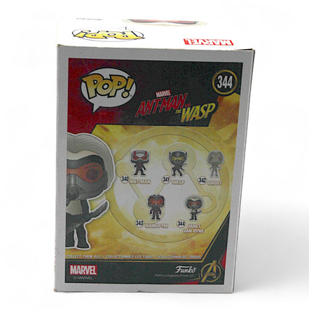 Funko Pop Marvel Janet Van Dyne Bobblehead in box back view
