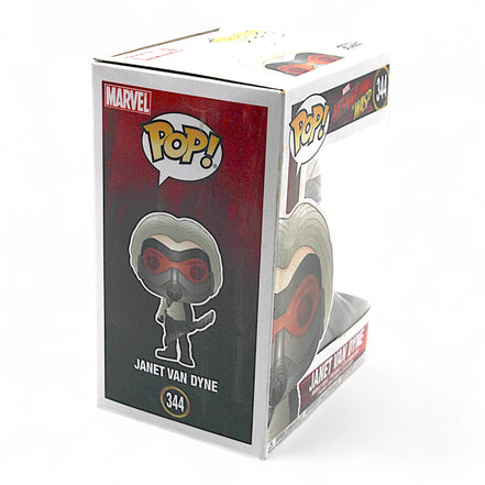Funko Pop Marvel Janet Van Dyne Bobblehead in box front view