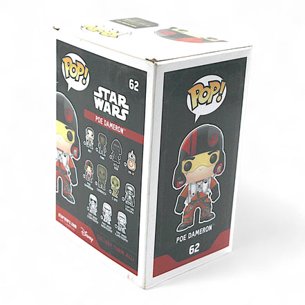 Funko Pop Poe Dameron #62 Star Wars figure in packaging