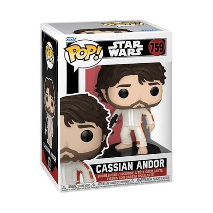 Funko Pop Cassian Andor vinyl figure in box