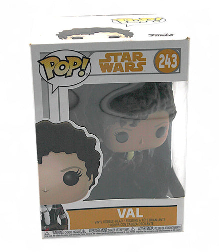 Funko Pop Star Wars Val 243 Vinyl Bobblehead in box front view